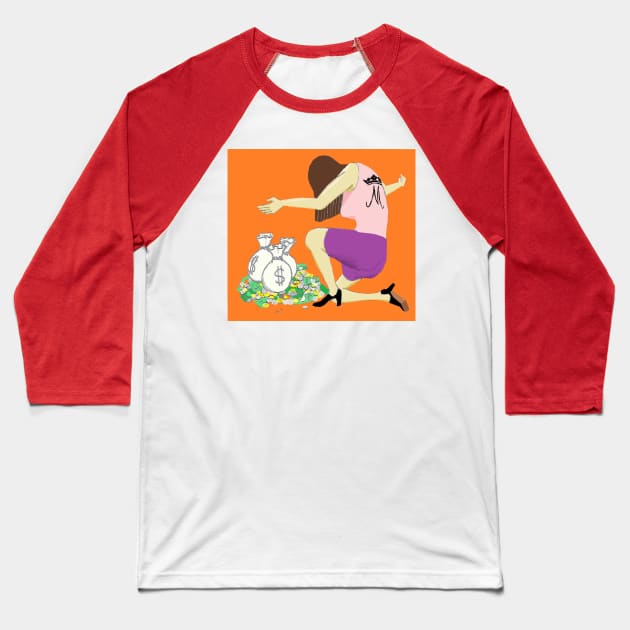 Meghan's Queen Baseball T-Shirt by Limb Store